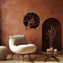Wallity Love Fearless Smart - 473 Escultura de pared de metal negra